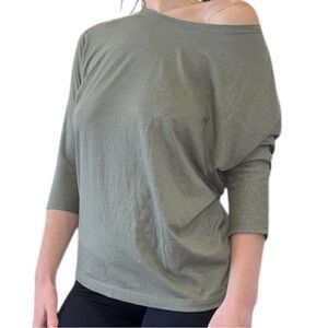 Olive Long Sleeve Tee